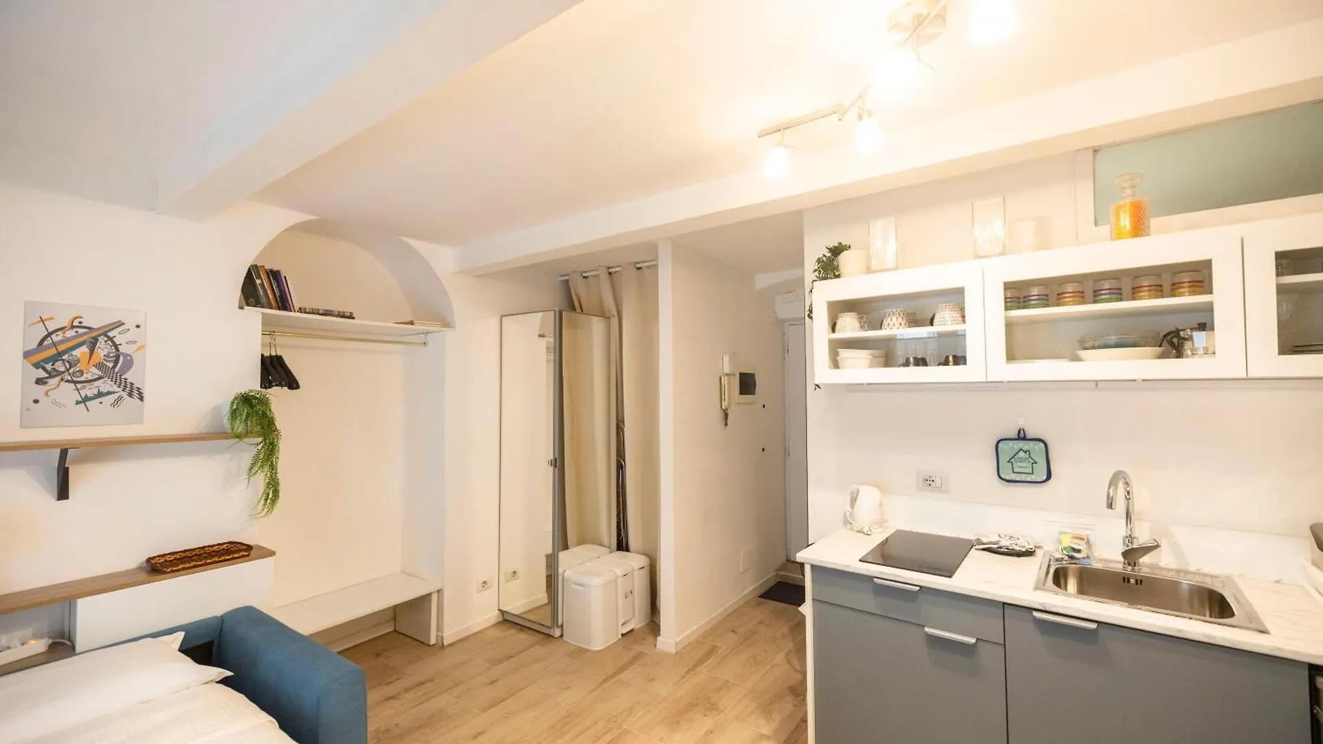 Elegante Loft In Porta Romana Milán Apartmán